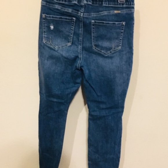 INC Skinny Leg Destressed Regular Fit Jeans size 10 - Picture 5 of 5